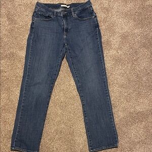 Denizen from Levi's Dark Blue Straight Leg Jeans